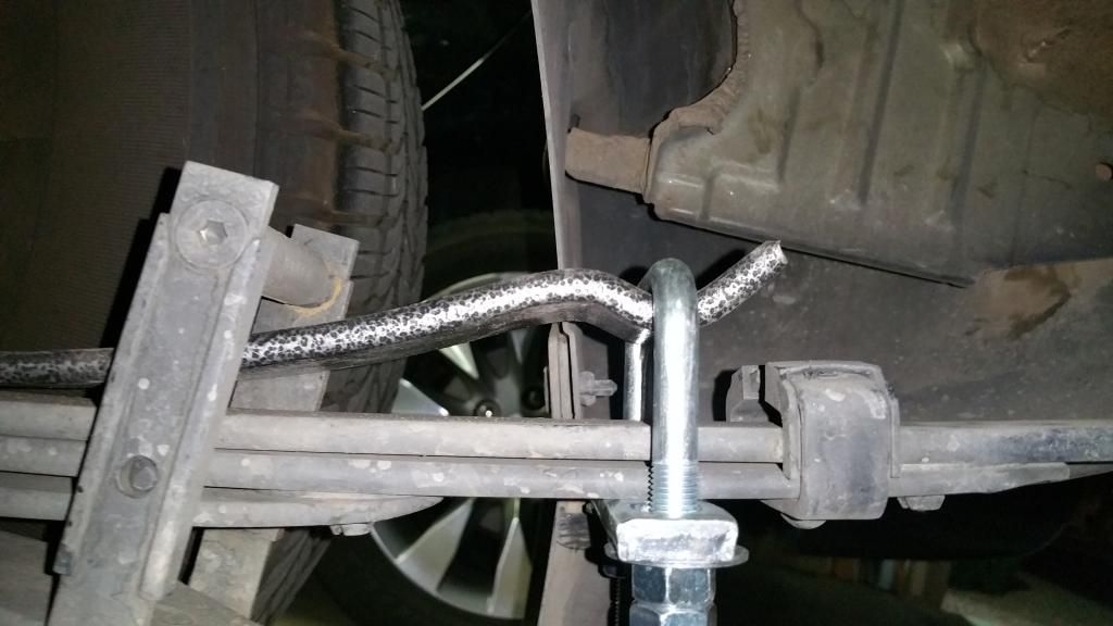 Just Installed Hellwig 550 Helper Springs Second Generation Nissan